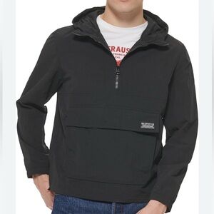 Levi’s Hooded Windbreaker XL NWOT | Lightweight Taslan Nylon